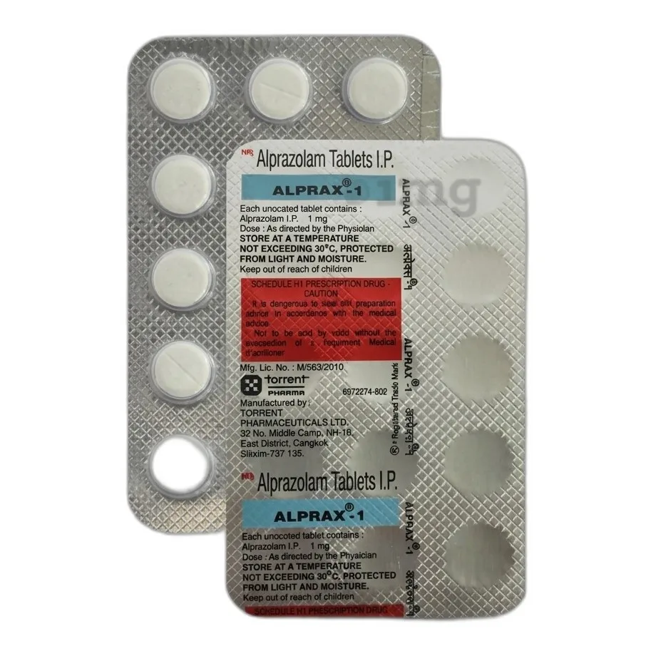 Alprazolam 1mg Alprazolam 1mg