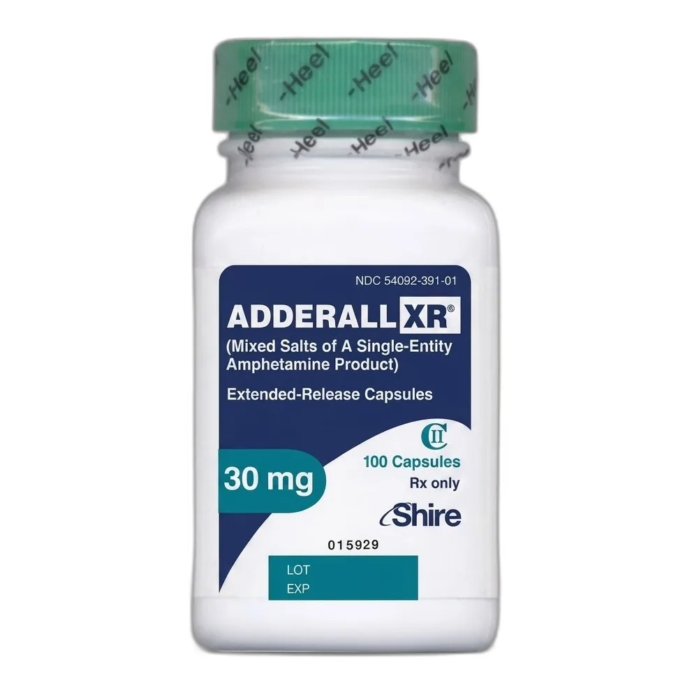 Adderall XR 30mg Main Image Adderall XR 30mg Main Image